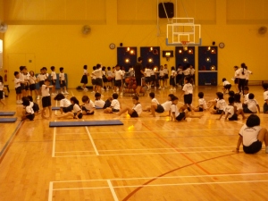 Physical fitness is a big part of the general curriculum in Singapore
